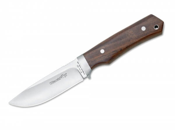Fixed Blade, Brown, Fixed, 440A, Sandalwood