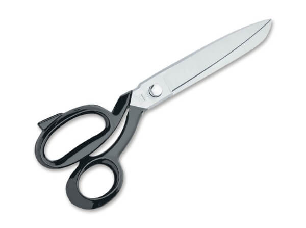 Scissors, Black, Carbon Steel, Carbon Steel