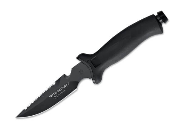 Fixed Blade Knives, Black, Fixed, 420C, Polypropylene