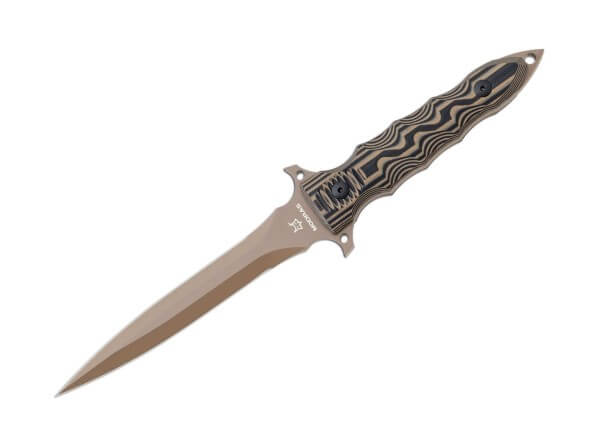 Fixed Blade Knives, Desert Tan, Fixed, N690, G10