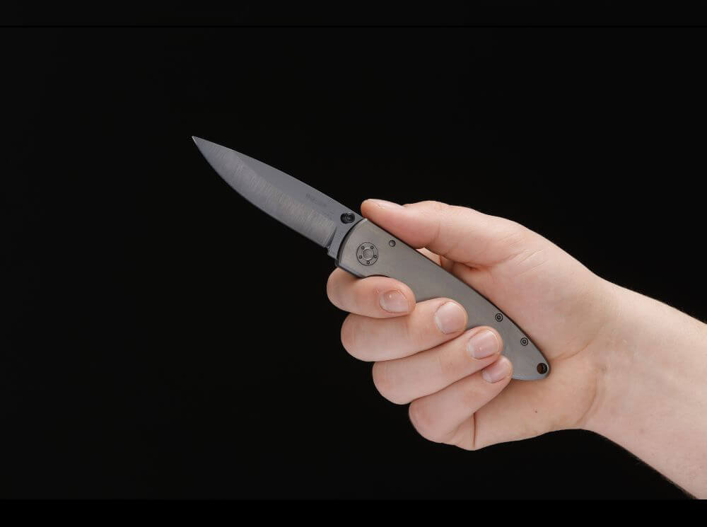 Boker Plus Anti-MC Frame Lock Knife Titanium (3.25 Ceramic) 01BO035 -  Blade HQ