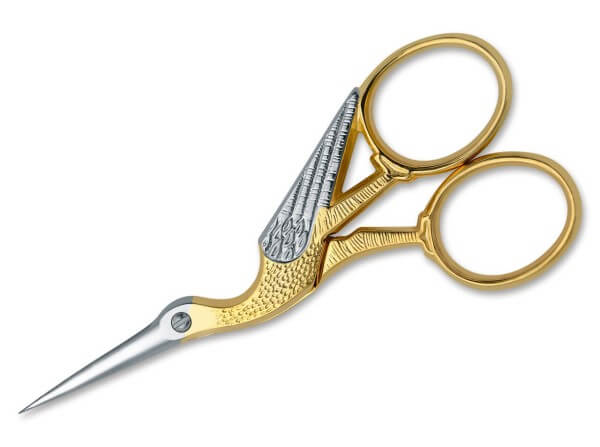 Scissors, Gold, Stainless Steel, Stainless Steel