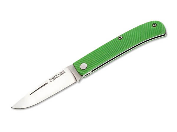 Pocket Knife, Green, Nail Nick, Slipjoint, D2, G10