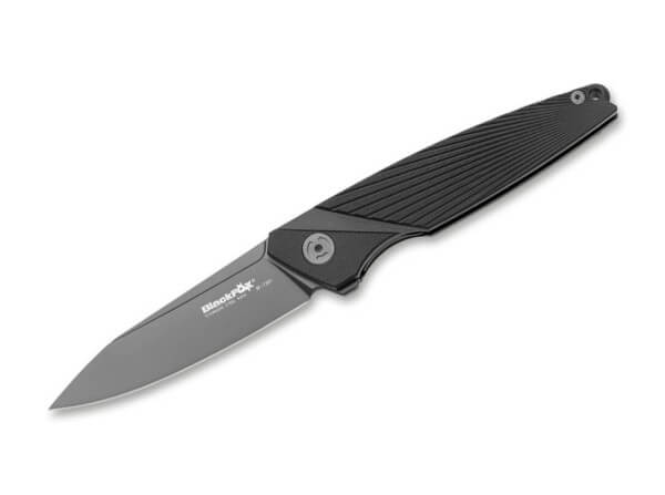 Pocket Knife, Black, Flipper, Linerlock, 440C, G10