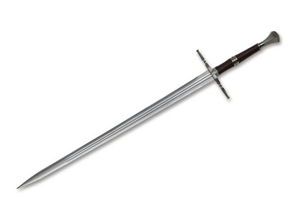 Sword, Brown, Stainless Steel, Rope