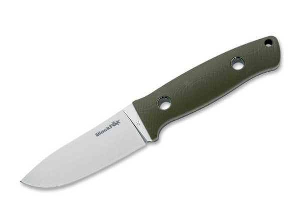 Fixed Blade Knives, Green, 440C, G10