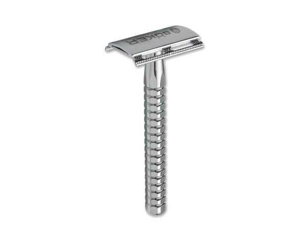 Safety Razor, Silver, Metal