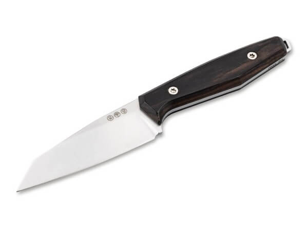Fixed Blade Knives, Brown, Fixed, RWL 34, Grenadill Wood