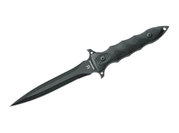 Fixed Blade Knives, Black, Fixed, N690, G10