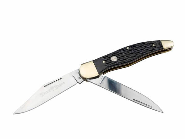 Pocket Knives, Black, Nail Nick, D2, Bone