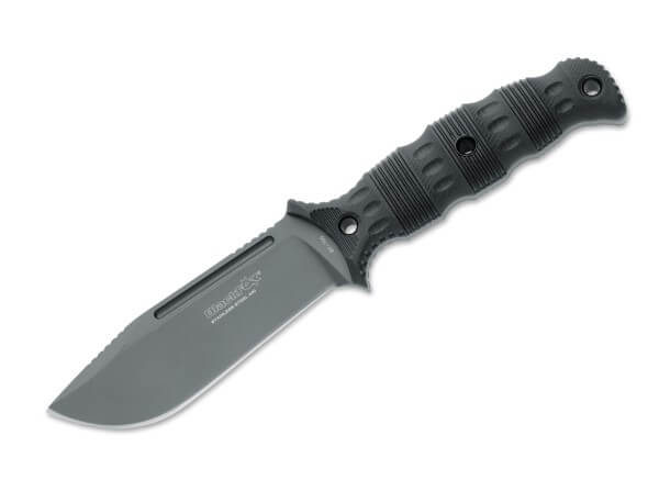 Fixed Blade Knives, Black, Fixed, 440C, G10