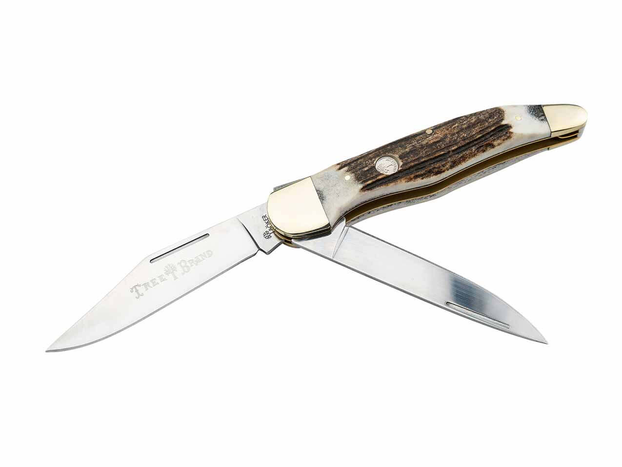 Olive Wood Handle, Double-plate, Laguiole en Aubrac Folding knife