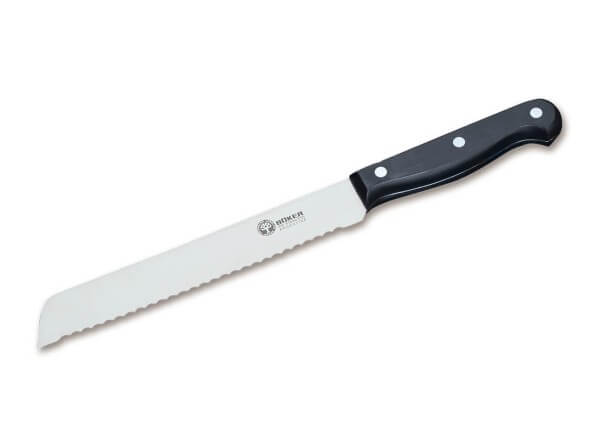 Kitchen Knife, Black, Fixed, 440A, Synthetic