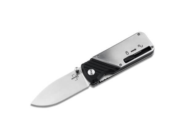 Pocket Knives, Black, Thumb Stud, Linerlock, D2, Aluminum