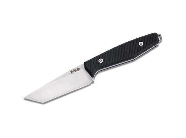 Fixed Blade Knives, Black, Fixed, N690, G10