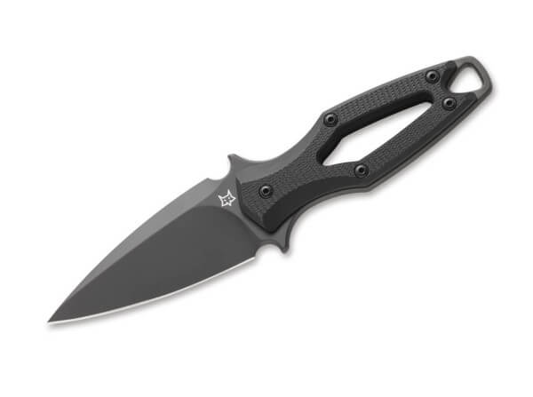 Fixed Blade Knives, Black, Elmax, G10