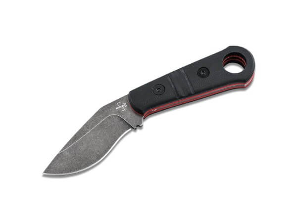 Fixed Blade Knives, Black, Fixed, D2, G10