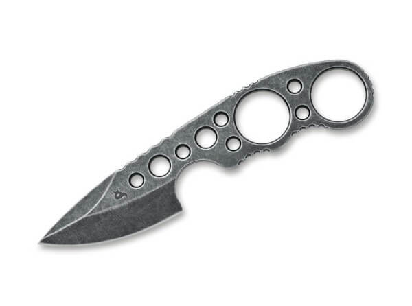 Fixed Blade Knives, Black, Fixed, 440C, Paracord