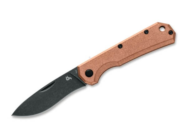 Pocket Knife, Bronze, Nail Nick, Slipjoint, 440C, Copper