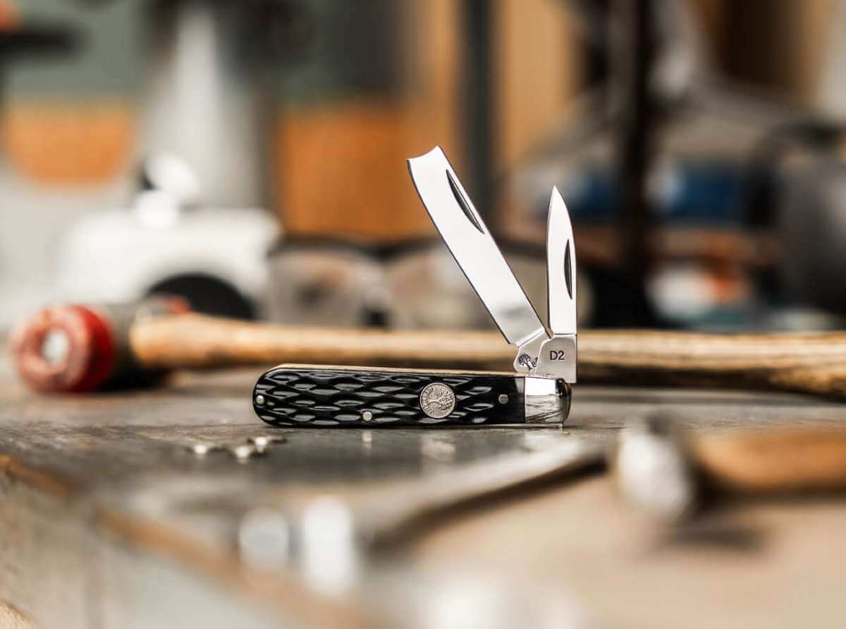 Boker Germany Treebrand Razor Jack Black Jigged Bone | Boker USA