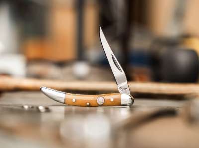Boker Germany Treebrand Texas Toothpick Smooth Yellow | Boker USA