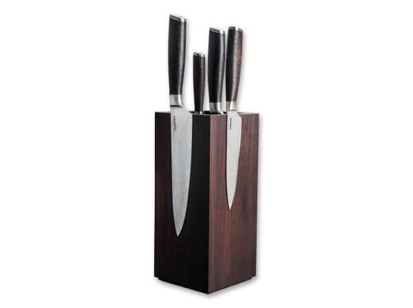 Kitchen Knife, Brown, VG-10, Smoked oak
