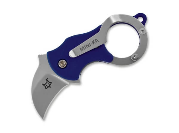 Pocket Knife, Blue, Linerlock, 4116, FRN