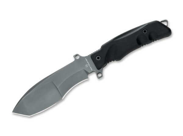 Fixed Blade Knives, Black, Fixed, N690, Synthetic