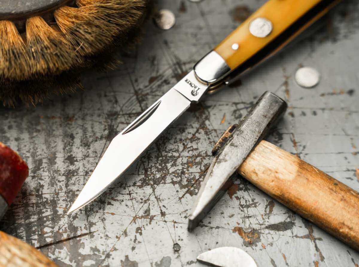 Boker Germany Treebrand Stockman Smooth Yellow | Boker USA