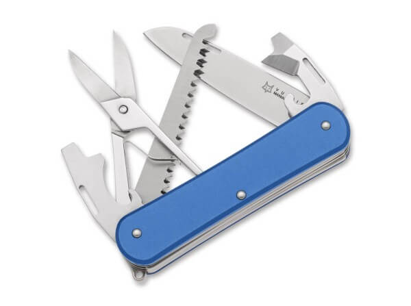 Pocket Knives, Blue, Nail Nick, Slipjoint, N690, Aluminum