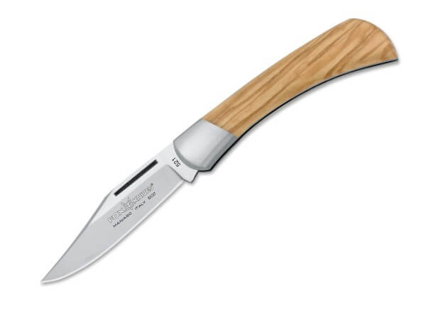 Pocket Knife, Brown, Nail Nick, Slipjoint, 12C27, Olive Wood