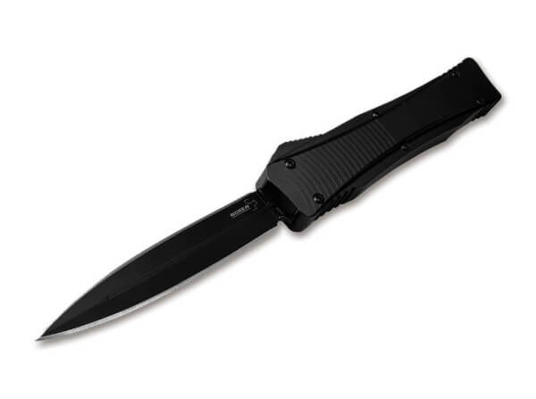 Pocket Knife, Black, OTF, D2, Aluminum