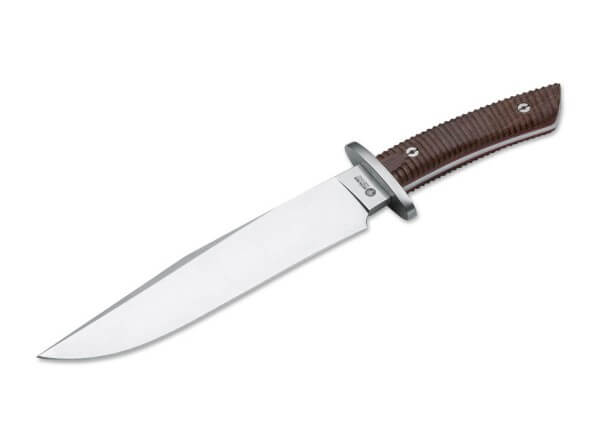 Fixed Blade Knives, Brown, N695, Ebony