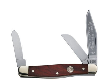 Pocket Knife, Brown, Nail Nick, Cocobolo Wood