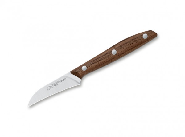 Kitchen Knife, Brown, X50CrMoV15, Walnut Wood