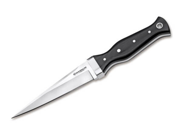 Fixed Blade Knives, Black, Fixed, 440A, Micarta