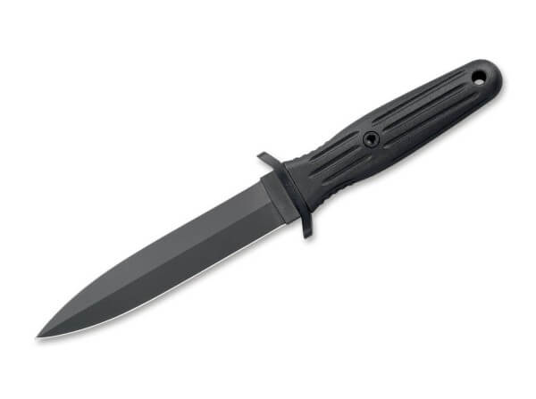 Fixed Blade Knives, Black, 440C, Synthetic