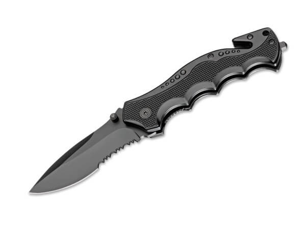 Pocket Knife, Grey, Thumb Stud, Linerlock, 440