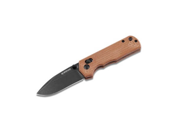 Pocket Knives, Brown, Thumb Stud, Axis Lock, 440B, Micarta
