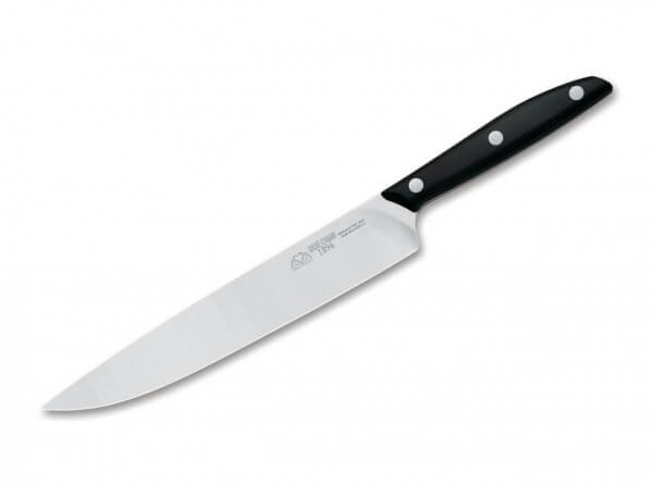 Kitchen Knife, Black, X50CrMoV15, POM