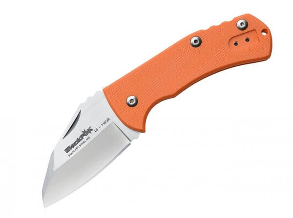 Pocket Knife, Orange, Nail Nick, Slipjoint, 440C, G10