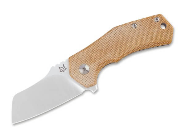 Pocket Knife, Desert Tan, Flipper, Linerlock, M390, Micarta