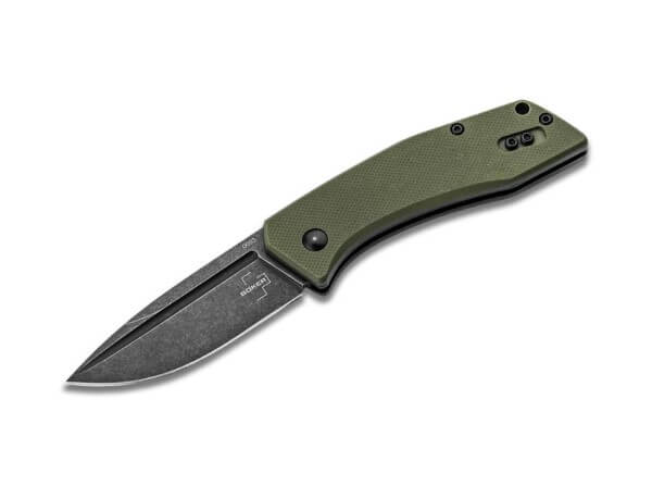Pocket Knives, Green, Nail Nick, Slipjoint, 440C, G10