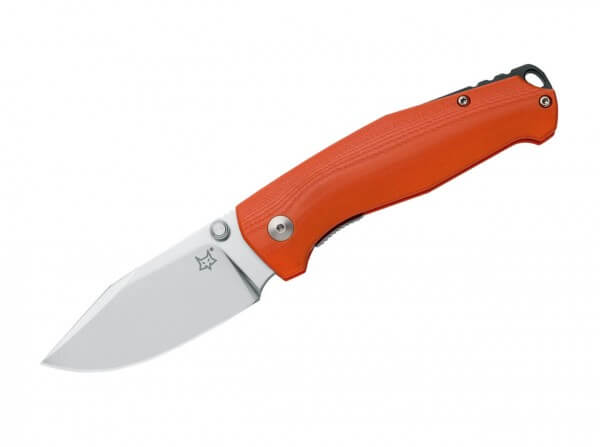 Pocket Knife, Orange, Thumb Stud, Linerlock, N690, G10