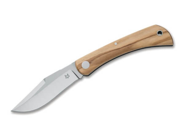 Pocket Knife, Brown, No, Slipjoint, M390, Olive Wood