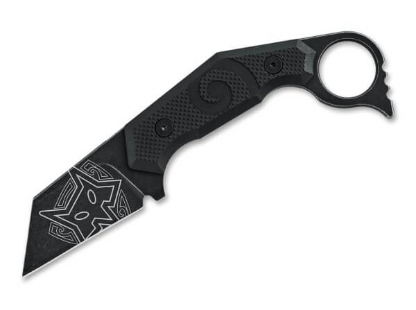 Fixed Blade Knives, Black, N690, G10