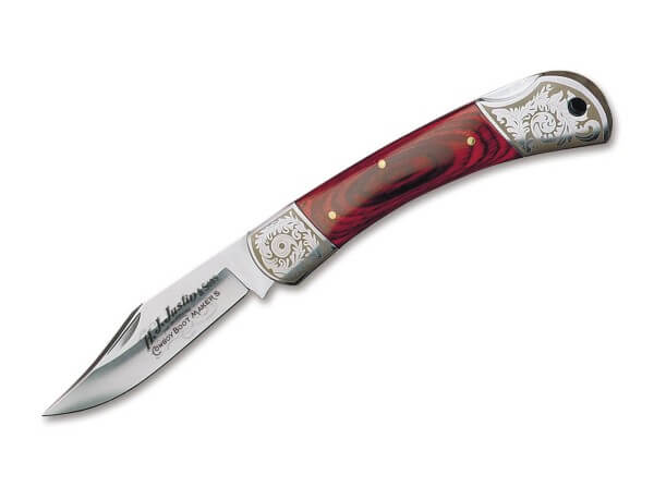 Pocket Knife, Brown, Nail Nick, Backlock, 420, Pakka Wood
