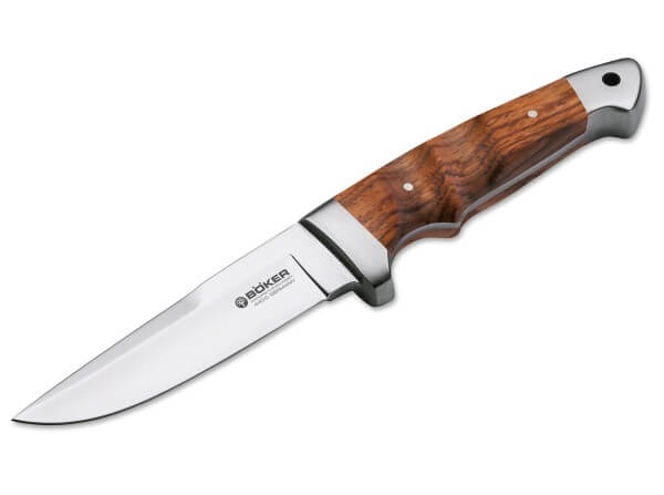 Fixed Blade, Brown, 440C, Rosewood