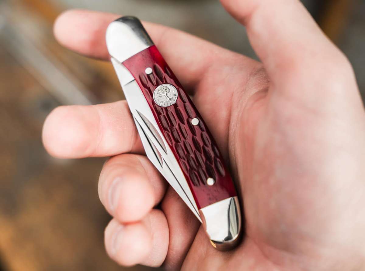 Boker Germany Treebrand Copperhead Jigged Red | Boker USA