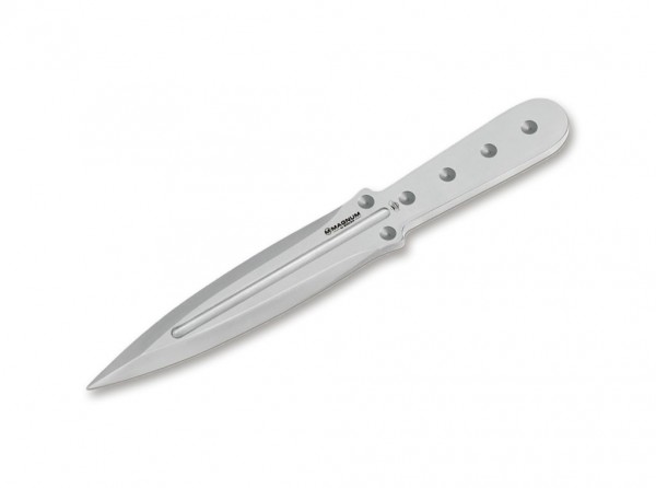 Throwing Knife, Silver, Fixed, 420J2, Stainless Steel